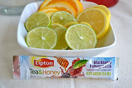 Lipton Tea Honey Pitcher Packets Mocktail Recipe