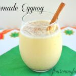 Homemade eggnog recipe for Christmas