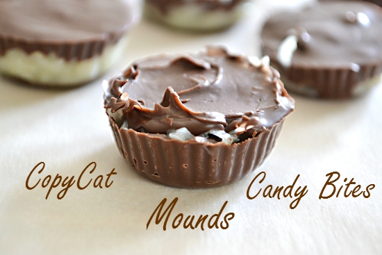 CopyCat Candy Recipe, Mounds, Coconut Candy, Chocolate Candy Recipes