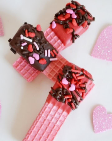 Easy Valentines Day cookies