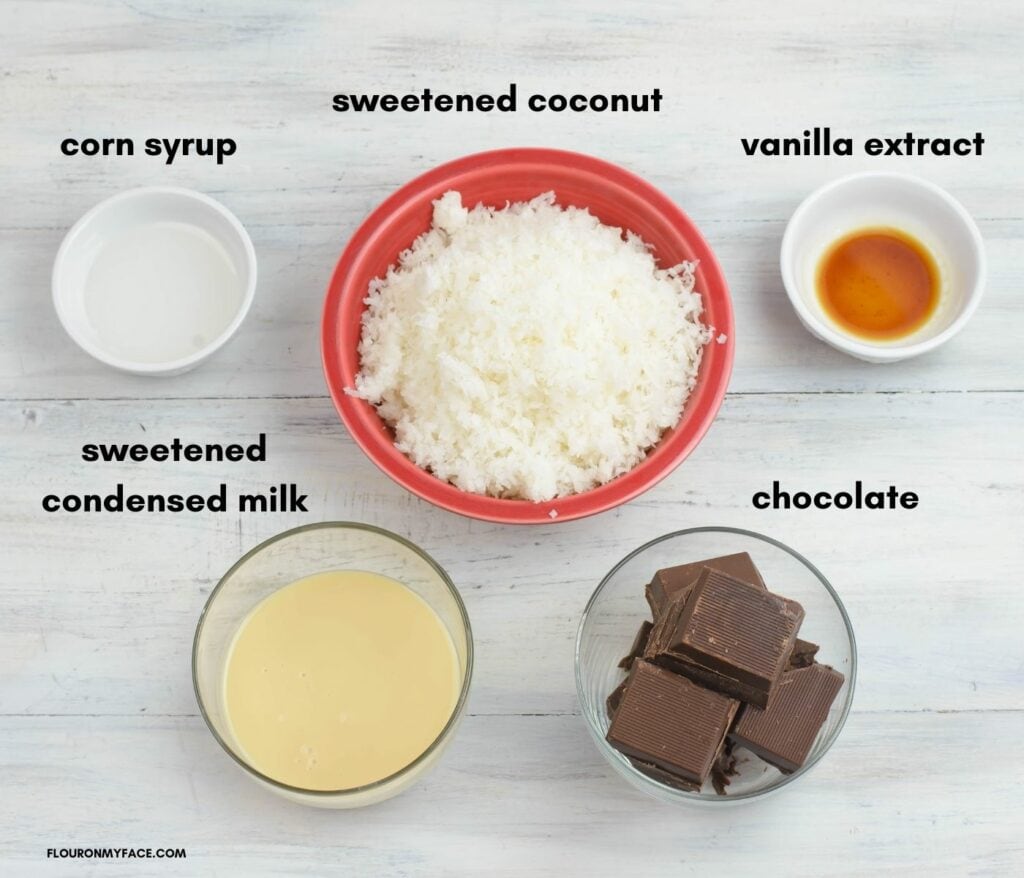 Homemade Mounds Candy BitesFlour On My Face