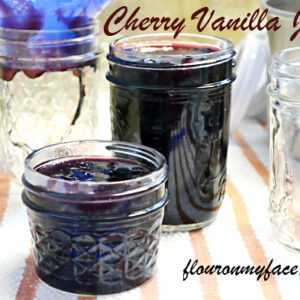 cherry jam, vanilla beans, canning recipes, jam recipes, cherries, Ball Jam and Jelly maker recipes,
