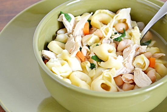 Soup, Tortellini Soup, Chicken Tortellini Soup,