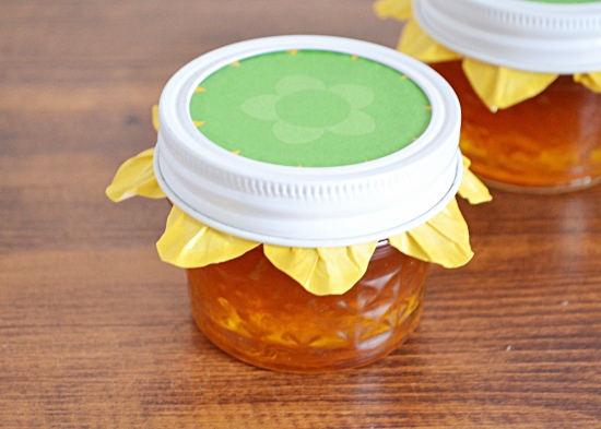 citru marmalade, cupcake liners, jar toppers, cheap, easy way to top your jars