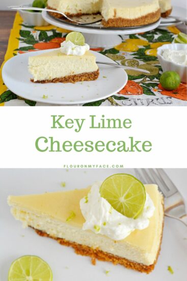 Key Lime Cheesecake - Flour On My Face