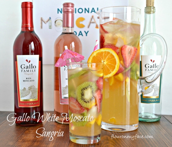 White Moscato Sangria Recipe Flour On My Face