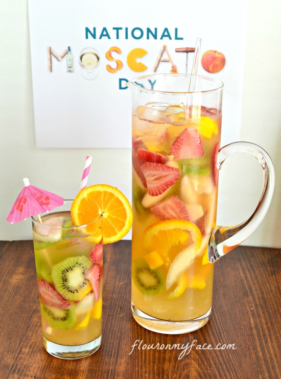 Gallo, Wine, White Sangria Recipe, National Mascato Day