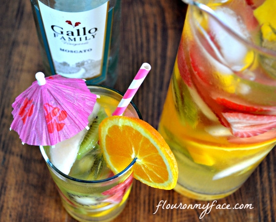 White Moscato Sangria Recipe Flour On My Face