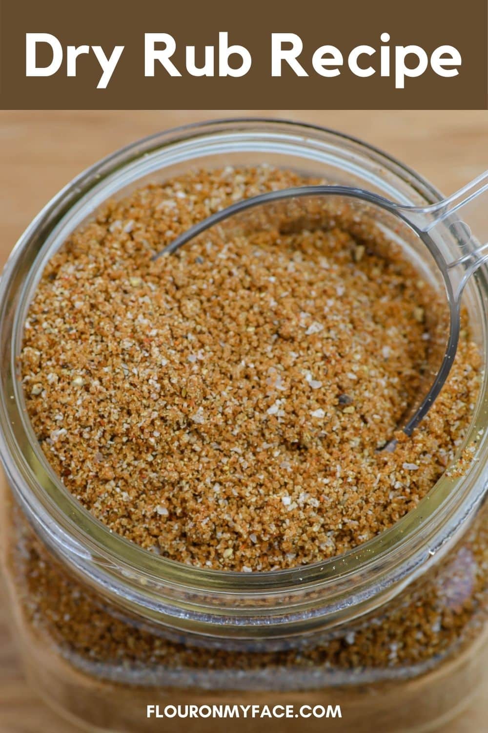 Sweet and Spicy Pork Rub recipe - Flour On My Face