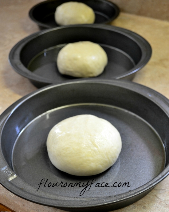 Easy Homemade Pizza Crust recipe via flouronmyface.com