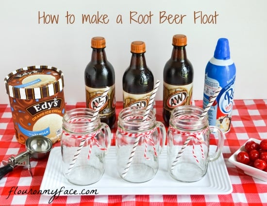 A&W Root Beer Float, Ice Cream Float, Edys, Ice Cream, Root Beer