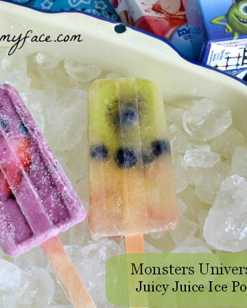Juicy Juice, Ice Pops, Monsters University Ice Pops