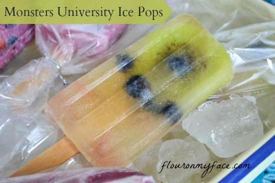 Monsters University Ice Pops