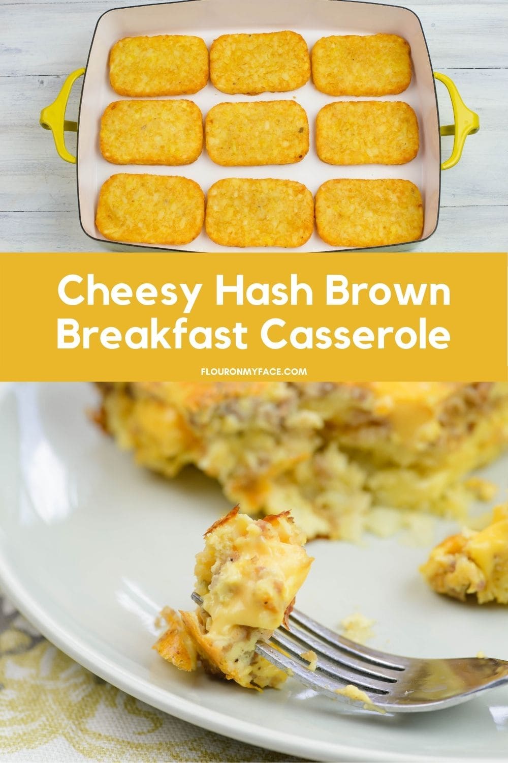 Cheesy Sausage Velveeta Breakfast Casserole