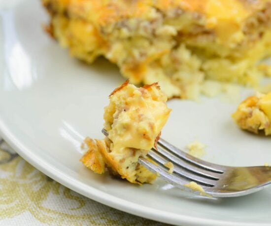 Velveeta Breakfast Casserole - Flour On My Face