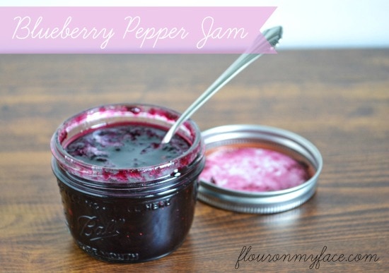 Blueberry Pepper Jam recipe