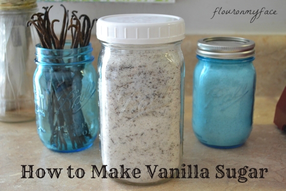 Homemade Vanilla Sugar, Vanilla Beans, Sugar