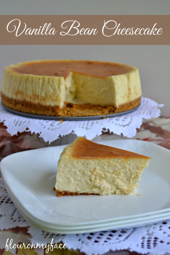 Vanilla Bean Cheesecake, progressive dinner, dessert