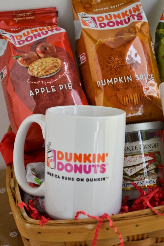 Dunkin Donuts Seasonal Flavors Holiday Gift Baskets
