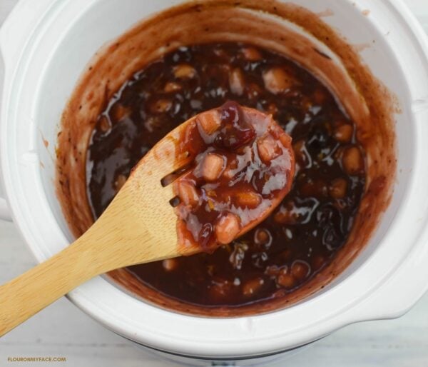 Easy Cranberry Compote (Crock Pot or Stove Top) Flour On My Face