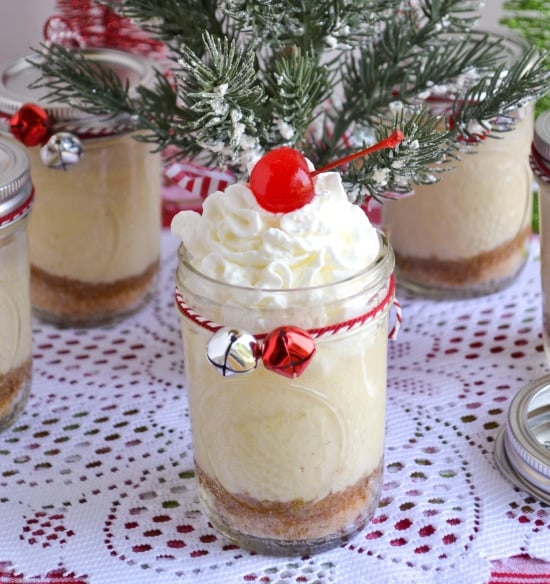 Eggnog Cheesecake