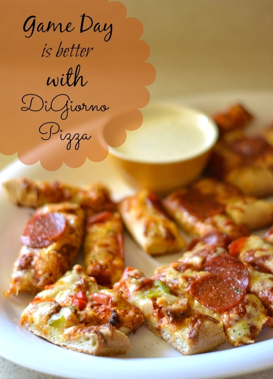 game day recipe, game day is better with DiGiorno, Game Day Pizza, Easy Game Day Recipes