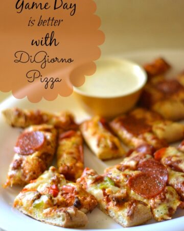 game day recipe, game day is better with DiGiorno, Game Day Pizza, Easy Game Day Recipes