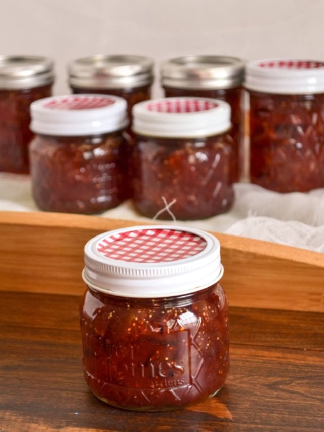 Homemade Fig Preserves