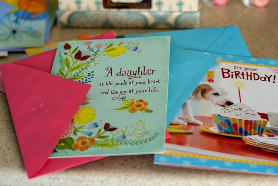 Hallmark Value Cards, Birthday Cards, Storing cards, DIY card storage