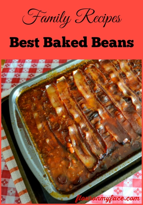 Baked Beans recipe, baked beans, family recipes, bbq side dish,
