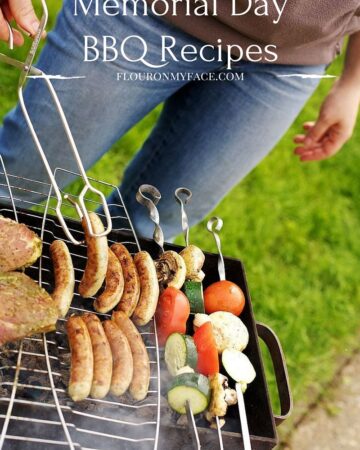 featured image for Memorial Day BBQ Recipes via flouronmyface.com