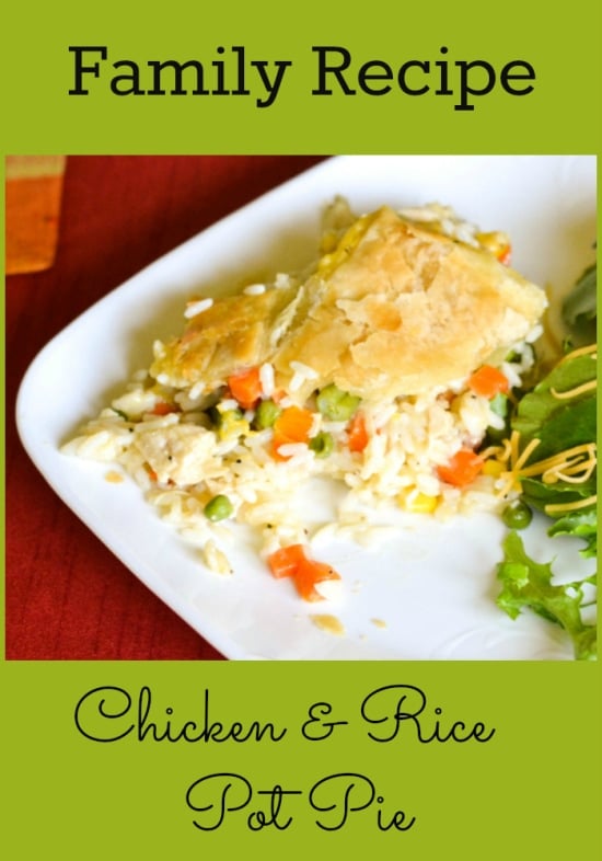 Easy Chicken and rice pot pie recipe,easy family recipes, Uncle Bens Rice recipes, easy chicken recipes, 