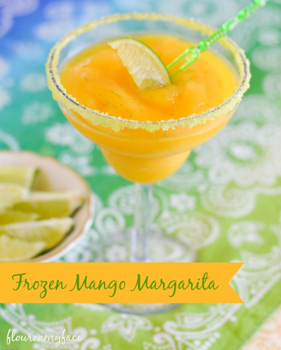 Frozen Mango Margarita recipe, frozen cocktail recipes, Fruttare, fruit bars