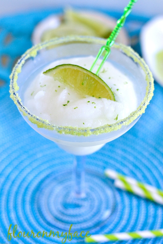 Easy Frozen Margarita, Frozen drink recipes, summer drink recipes