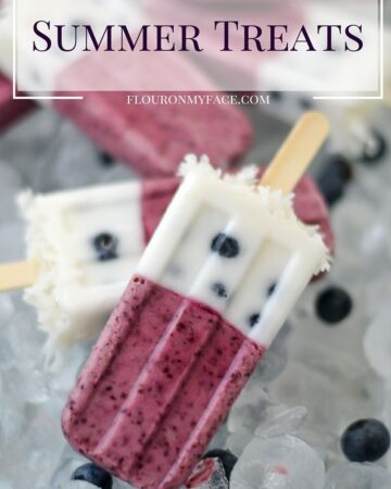 Cool off with these refreshing Summer Treat recipes via flouronmyface.com