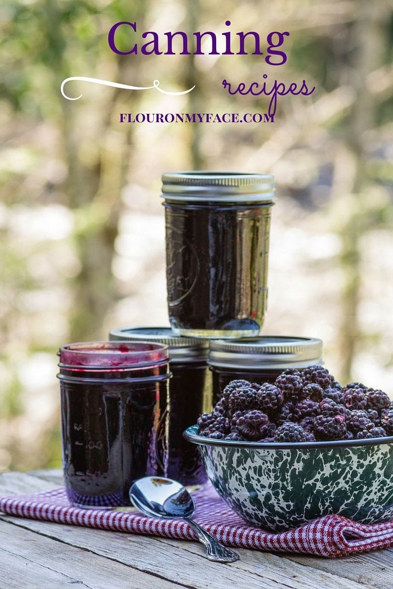 Canning and preserving recipes page image