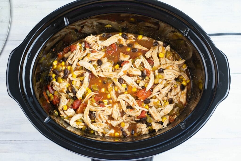 Crock Pot Chicken EnchiladasFlour On My Face