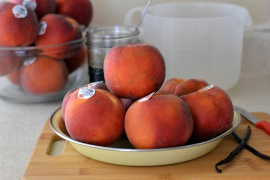 fresh peaches, Washington State fruit commision