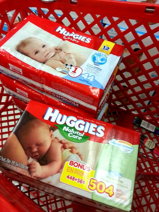 target huggies newborn