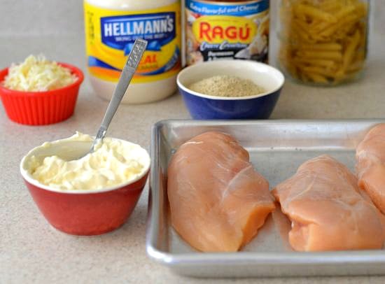 Easy Chicken Parmesan, Easy Family recipes, Unikever recipes, Hellmann's recipes, Ragu recipes