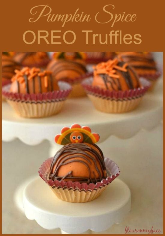 Pumpkin Spice OREO Truffles, #shop, #OREOCookieBalls , OREO cookie Balls, Oreo's