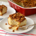 easy yeast recipes, holiday dessert recipes, baking with yeast, apple cinnamon streusel coffee cake