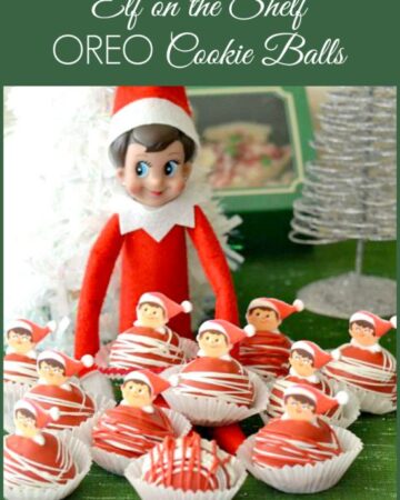 Elf On The Shelf OREO Cookie Balls, Christmas recipes, elf ideas, elf recipes