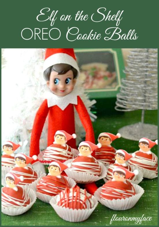 Elf On The Shelf OREO Cookie Balls, Christmas recipes, elf ideas, elf recipes