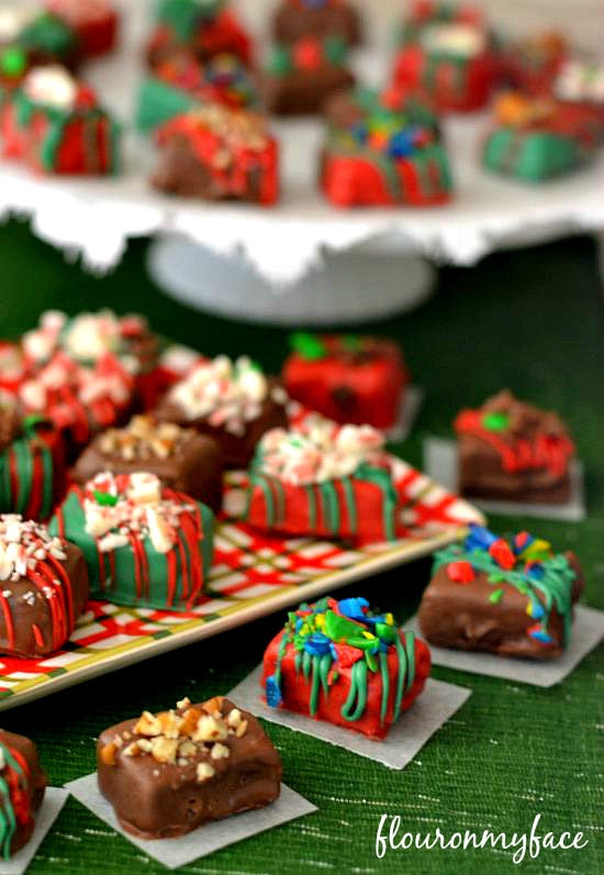 Easy Holiday Fudge Recipe-Flour On My Face