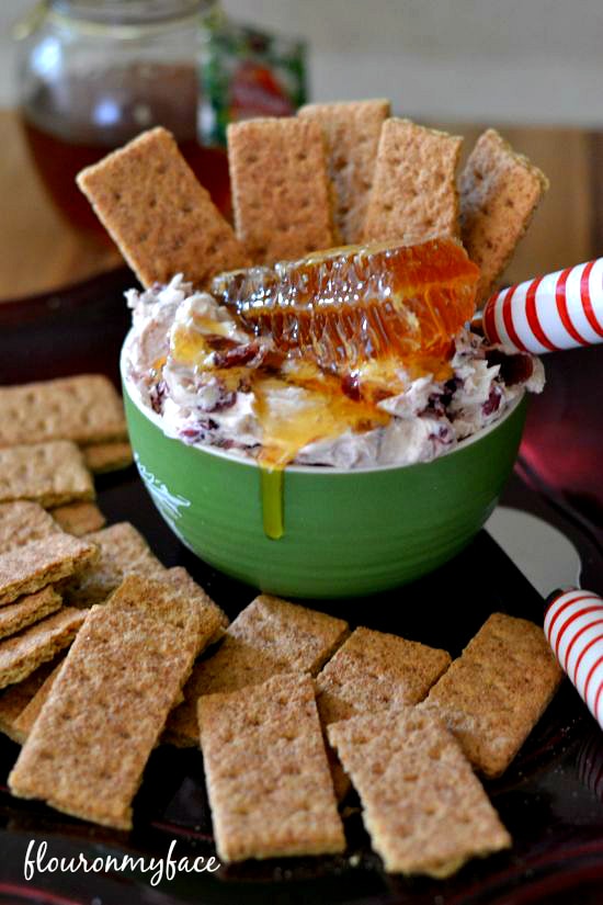 Honey Cranberry Holiday Dip recipe, #shop, holiday dip recipes, Christmas recipes, cranberry recipes, dried cranberries, entertaining