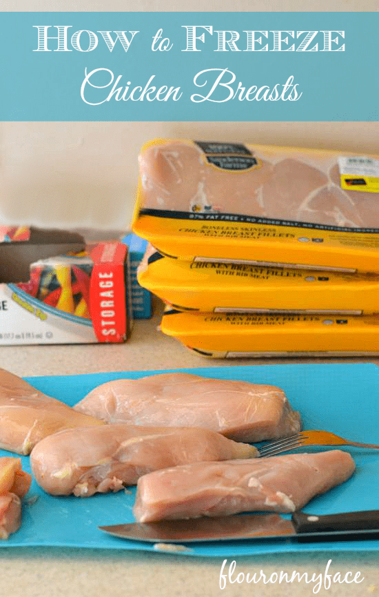 How to freeze Chicken Breasts