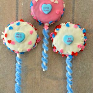 Pink and Blue OREO Cookie Pops