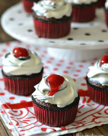 Black Forest Cupcakes