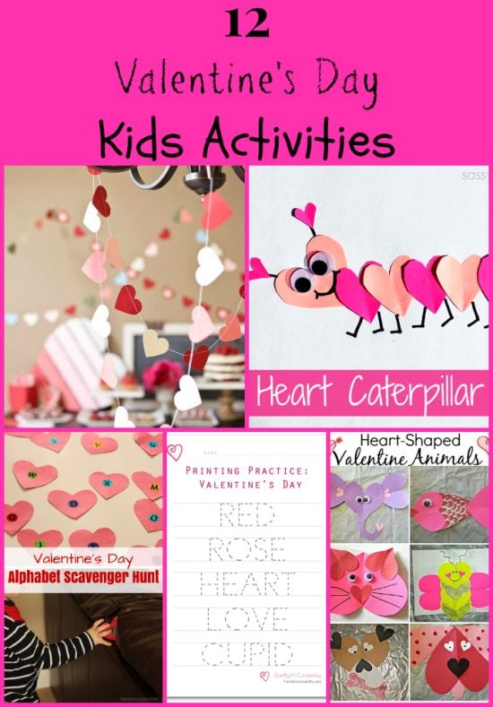 12 Valentines Day Kids Activities